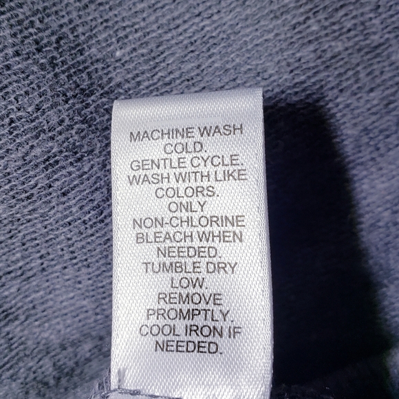 Gray & Black Faith Sweatshirt SZ M - Picture 10 of 11